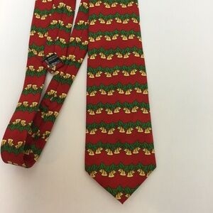 Bells Christmas Tie Keith Daniels